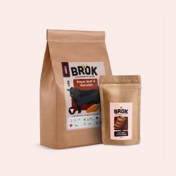 Graanvrije hondenvoeding van BROK - Black Angus & Wortelen - 12kg