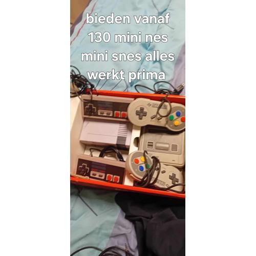 nintendo mini snes en nes