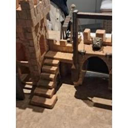 Grote unieke collectie Schleich ridders (> 130 stuks)   kasteel  .....
