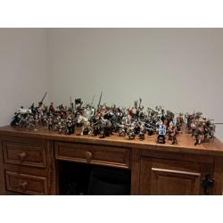Grote unieke collectie Schleich ridders (> 130 stuks)   kasteel  .....