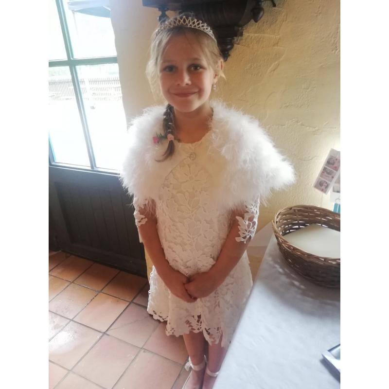 Feeërieke eerste Communie/Lentefeest outfit