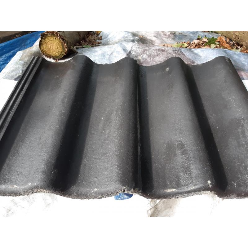 Te koop 1300 beton sneldek pannen