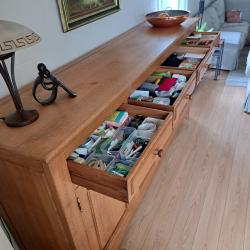eetkamer volle (Franse!) eik!