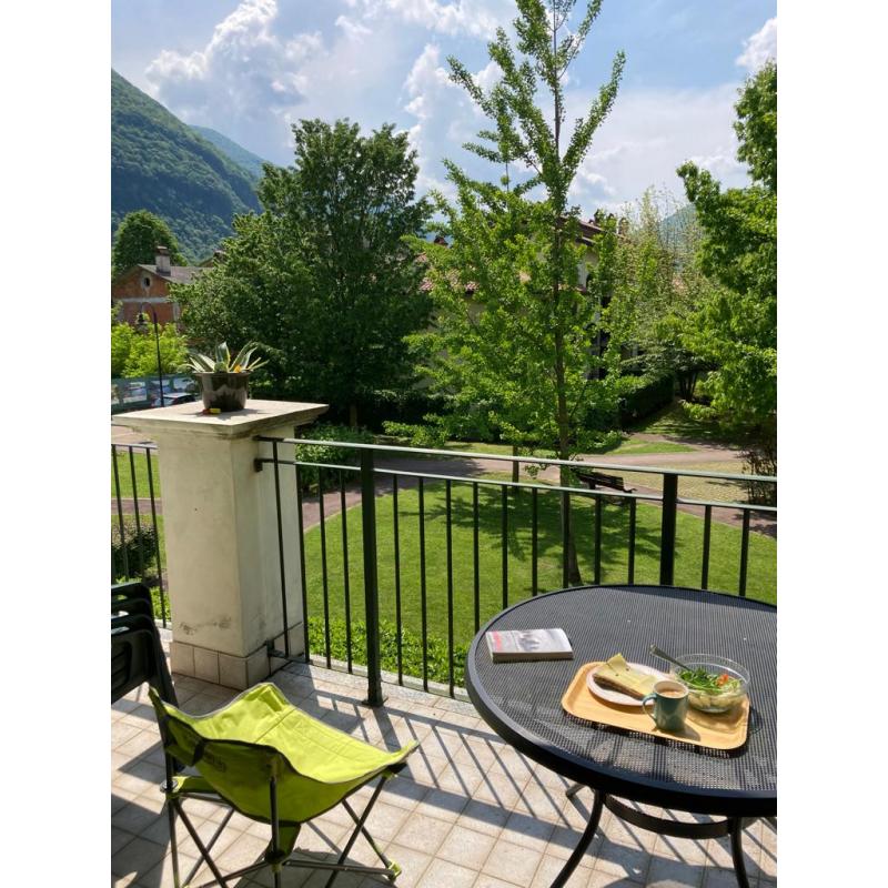 Vakantie appartement te huur aan het meer van Lugano, Italië. Prijs vanaf