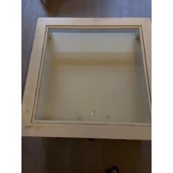 eiken salontafel