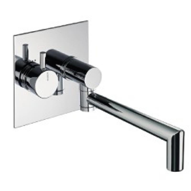 Inbouw keuken of wastafelmengkraan Borma F1442AA chroom
