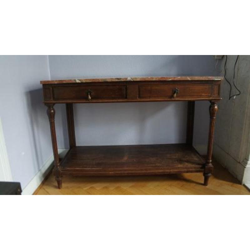Antieke console eind 19 eeuw