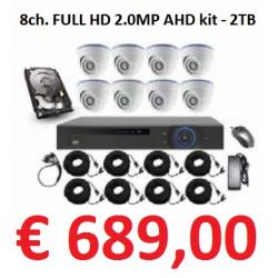 FULL HD Analoge Camerasets met veel korting !!!