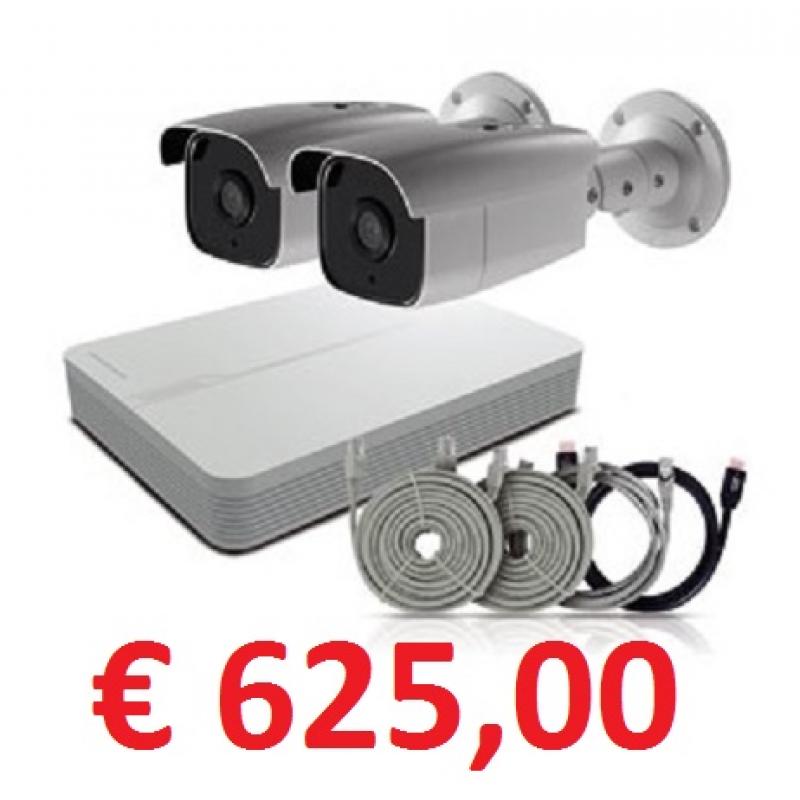 3 Hikvision IP POE Camerasets met â‚¬ 300,00 korting!