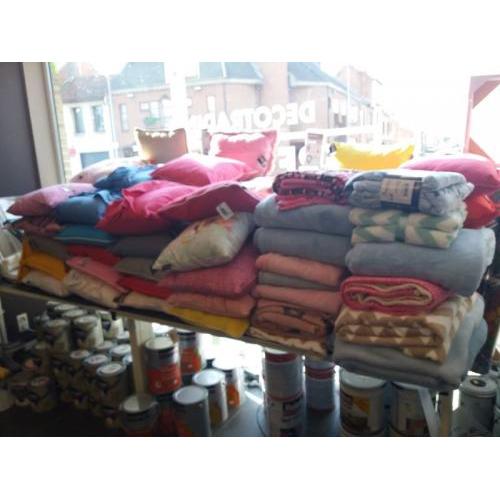 Alle plaids en kussens aan -50%