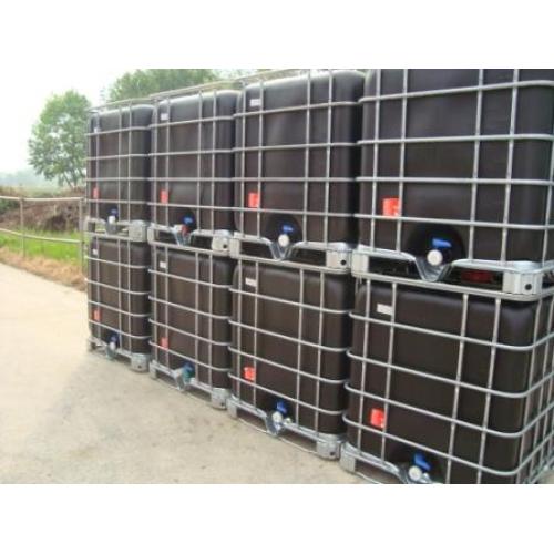 Zwarte ibc containers van 1000 L ( Tonnen,Vaten )