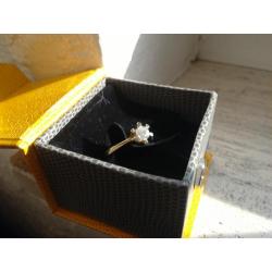 Diamanten ring 0.75 ct