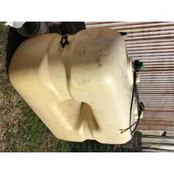 Mazouttank plastieke 