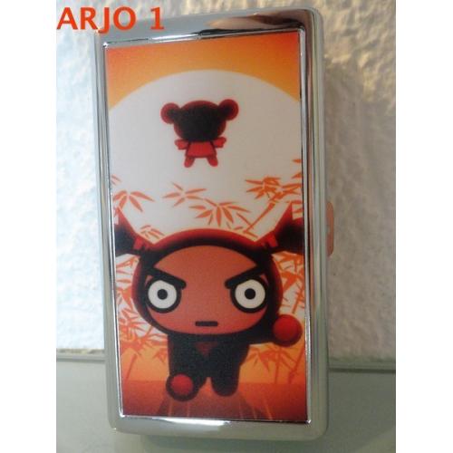Sigarette Houder Nr 38. - VERZENDEN=GRATIS   Kung Fu Panda SIGARETTE HOUDER, 100% NIEUW, METALEN DOOSJE, GROTE 6 KEER 10CM, VOOR 14-16 S