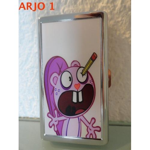Sigarette Houder, Nr 48 , VERZENDEN=GRATIS   Naruto SIGARETTE HOUDER, 100% NIEUW, METALEN DOOSJE, GROTE 6 KEER 10CM, VOOR 14-16 SIGARETTE