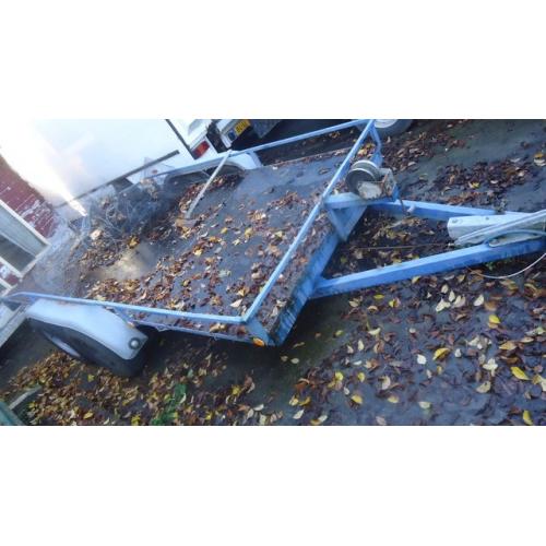 Hapert aanhangwagen 510x204 tandemasser plateauwagen gegalva   Hapert aanhangwagen 510x204 tandemasser plateauwagen gegalvaniseerd 