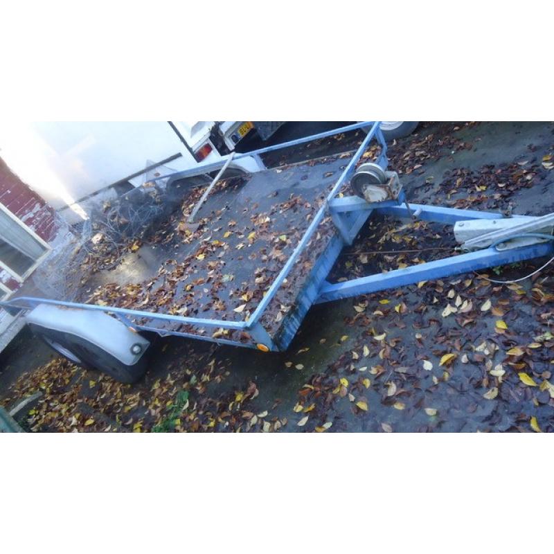 Hapert aanhangwagen 510x204 tandemasser plateauwagen gegalva   Hapert aanhangwagen 510x204 tandemasser plateauwagen gegalvaniseerd 