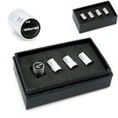 MERCEDES BENZ VENTIELDOPPEN AMG -   MERCEDES BENZ VENTIELDOPPEN AMG - A B C CL CLK E M Kl SLK CLK W123 W124 W210 W211 4 stuks Chrom