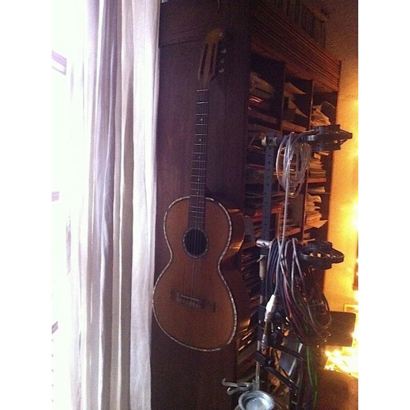 Te koop: Hudson HO-SMB parlour western gitaar + gratis acces   Te koop: Hudson HO-SMB parlour western gitaar met accessoires: ?400,- For Sale: Hudson HO-SMB Par