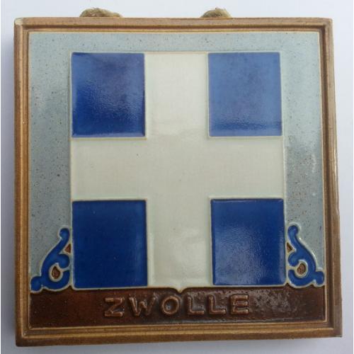 Tegeltje nr 6 3M olympische spelen  7,5 x 7,5 cm is klein hoekje af porto K.K. Nederland 0,78