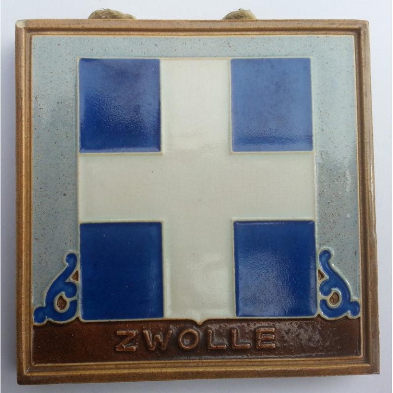 Tegeltje nr 6 3M olympische spelen  7,5 x 7,5 cm is klein hoekje af porto K.K. Nederland 0,78