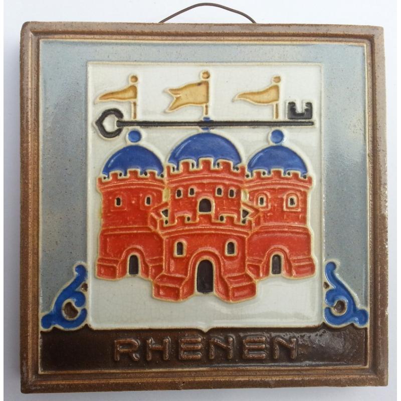 Tegel Zwolle   tegel Zwolle 10 x 10 cm Uitgebracht door Walraven te Utrecht Exclusief verzendkosten  