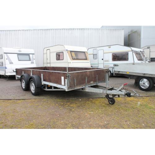 aanhangwagen   te koop aanhangwagen afm 2.05x 1.19 torsie-as geveerd geen rem goede traanplaatvloer!!!  