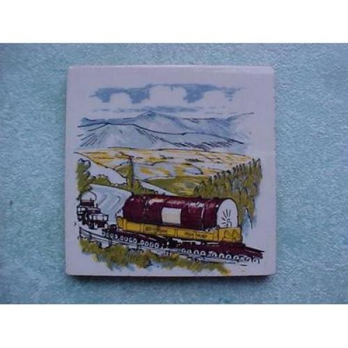 Wandtegel Delft   porcelein delfts blauw 8 x 11 cm x 1,3 cm Porto en verpakkingskosten K.K. Nederand ? 2,35 Staat