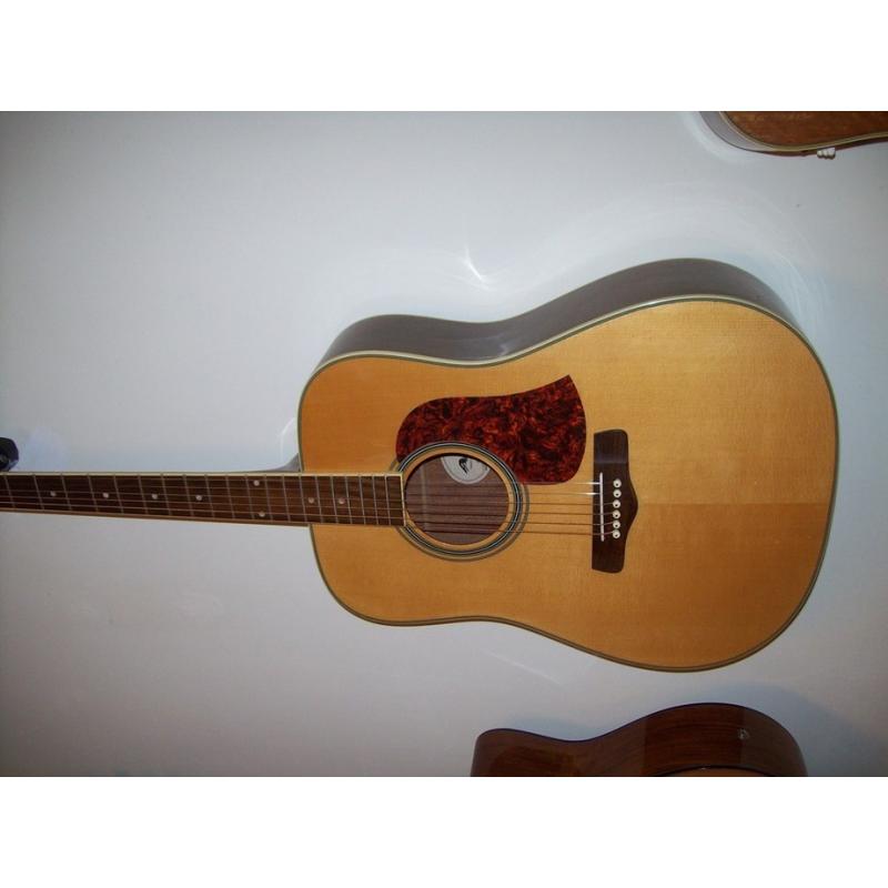 EPIPHONE FT-120, made in JAPAN, serial number 850838   TE KOOP MOOIE AKOESTISCHE GITAAR: MERK : EPIPHONE TYPE : FT-120 MADE IN JAPAN SERIAL NUMBER 850
