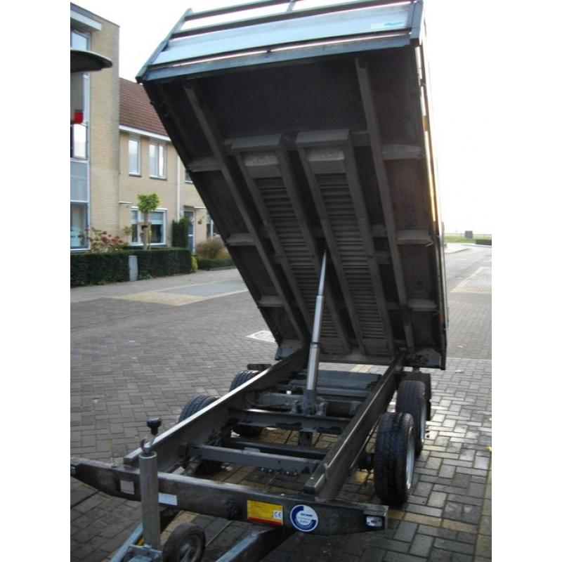 HOKO ENKELAS 2 X 125 750KG ONGEREMD NU 450 EURO ALS NIEUW!!   1 SUPER NETTE ENKELASSER HOKO 750KG ONGEREMD BAKMAAT 2 X 125 AFNEEMBAAR KOPREK NEUSWIEL V DISS