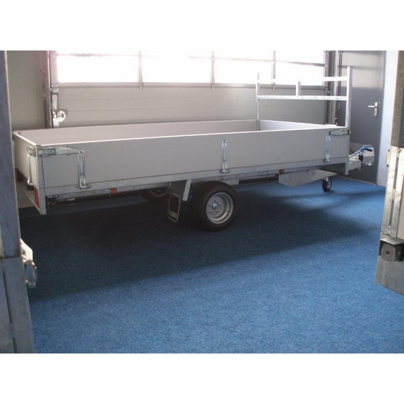 bagagewagen   mooie goed uitziende bagage aanhangwagen met registratie bewijs maten 1.45 lang 96 cm breed  