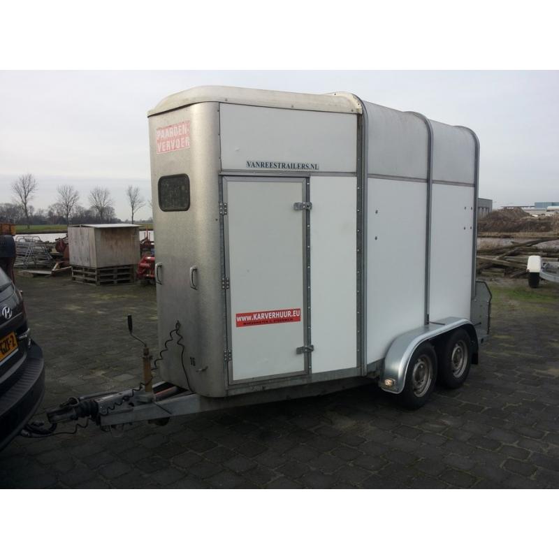 Mooie motoraanhangwagen.   Motor aanhangwagen. Is nu voor 1 motor, maar is gemakkelijk om te bouwen voor 2 motoren. Inclus