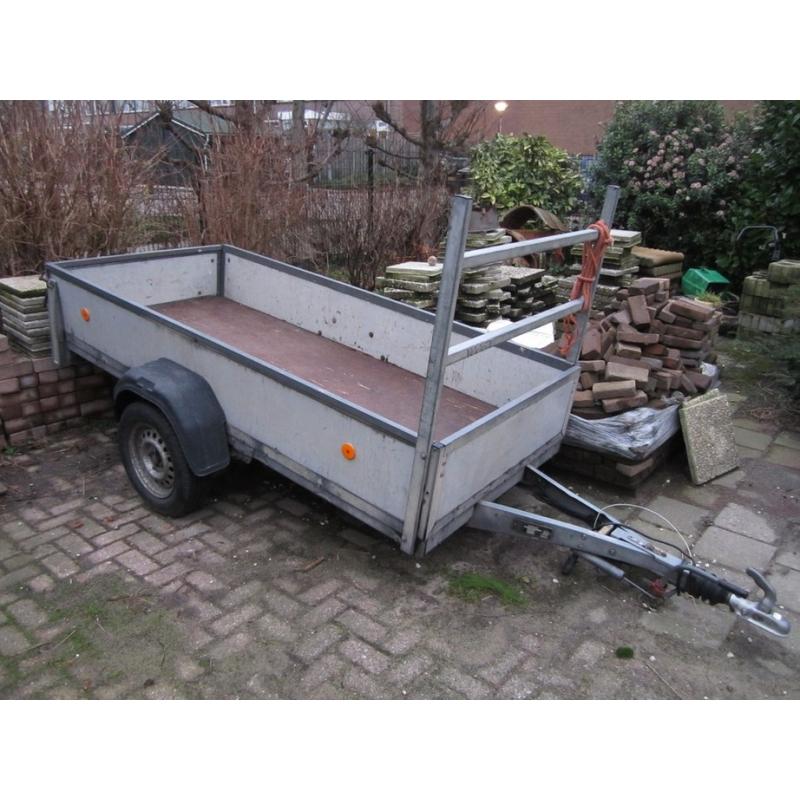 Bagagewagen aanhangwagen aannemers aanhanger 100x200x60   Te koop, Nieuw gebouwde aanhangwagen met aluminium deksel. Spec's -750kg -Gerevisee