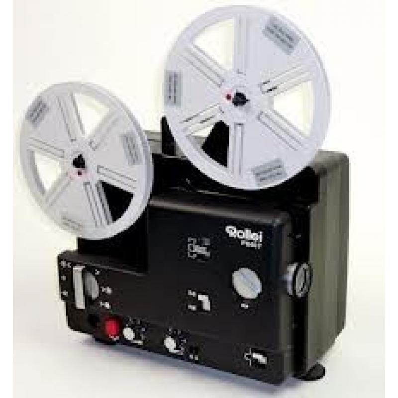 8 mm filmcamera   zie foto Bell and Howell compleet met tas en boekje 