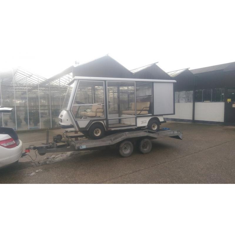 Nieuwe Huifaanhanger Bagagewagen Huif voor Spotprijs  Huifaanhanger ongeremde enkelassige aanhanger Nieuwe Aanhanger,makkelijk verplaatsbaar super handig 