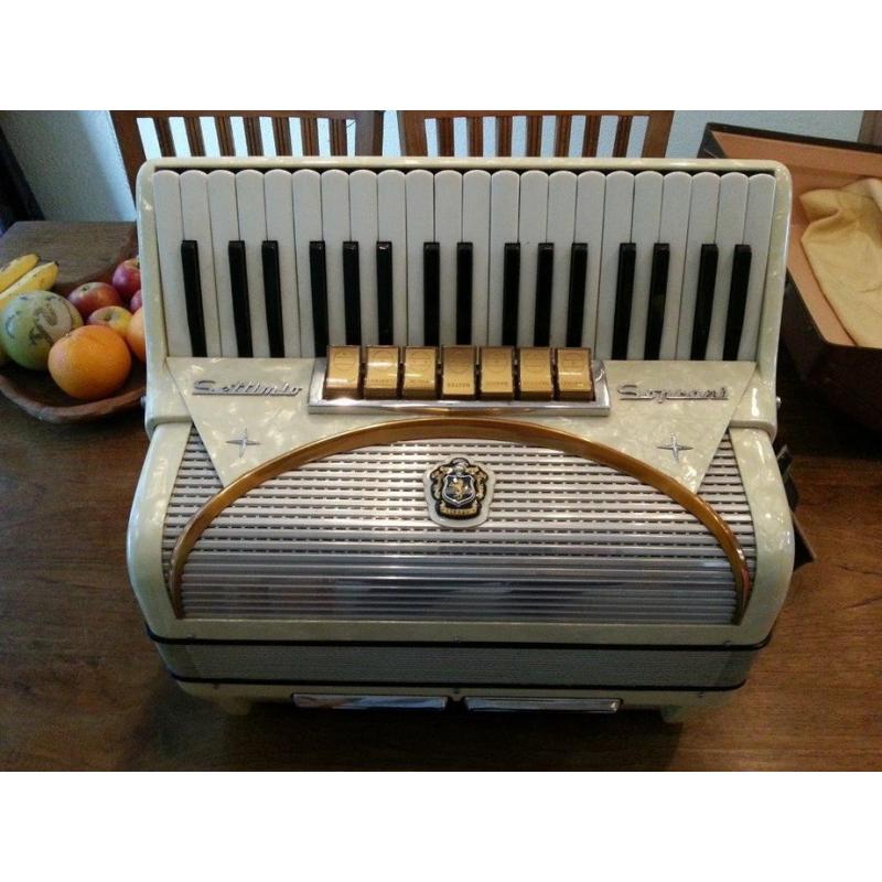 te koop Hohner Atlantic iv de luxe   mooie en goede klank hij is niet nieuw maar ziet er nog goed uit gr simon 