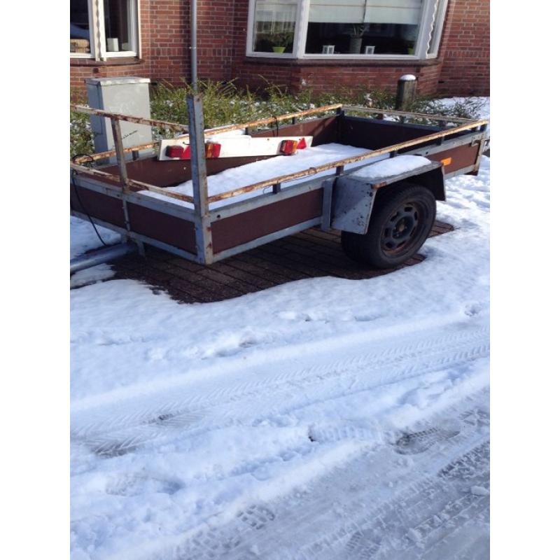 BAGAGEWAGEN zeer netje en in goede staat   ZÂ‚Â‚r ruim INBRAAKPROOF en ideaal voor de vakantie's, als luxe gereedschapwagen, of als visserskar e
