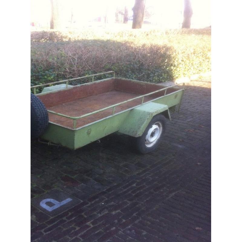 Autotransporter TIJHOF   Te koop: TIJHOF transporter Brutolaadvermogen 2000 kg Bouwjaar 1994 goed van onderhoud n