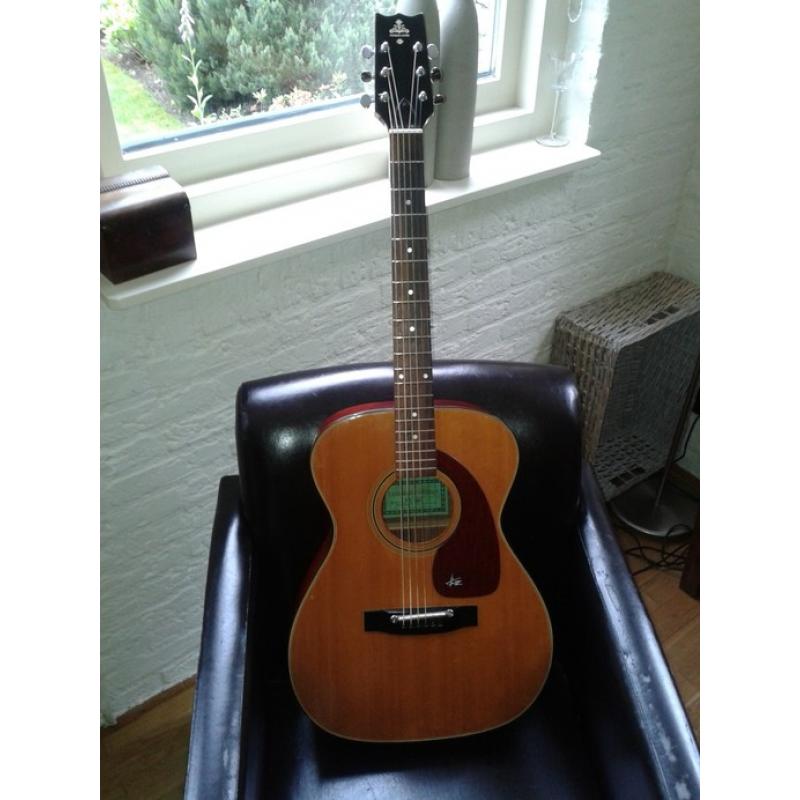 Gitaar   Deze low budget gitaar heeft een lichte cosmetische beschadiging kost normaal ?. 49,95 Het is een p
