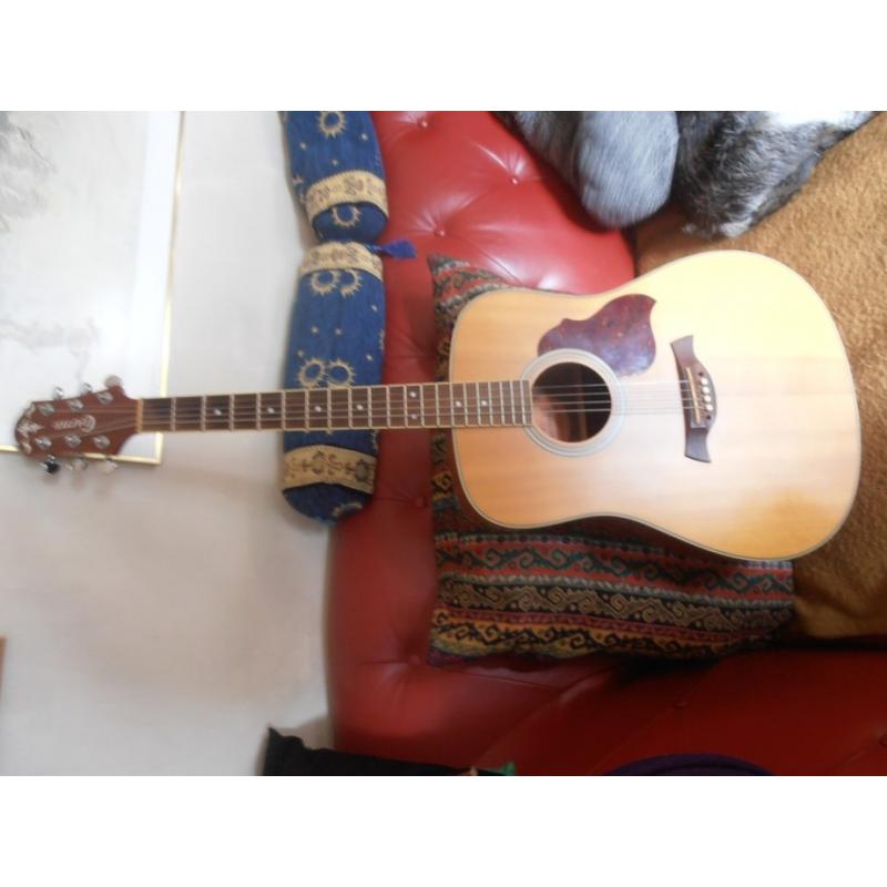 gomez 3/4   gomez 3/4 gitaar nieuw wegens inkrimpen verzameling!! kleur van de gitaar is wat lichter op de fot