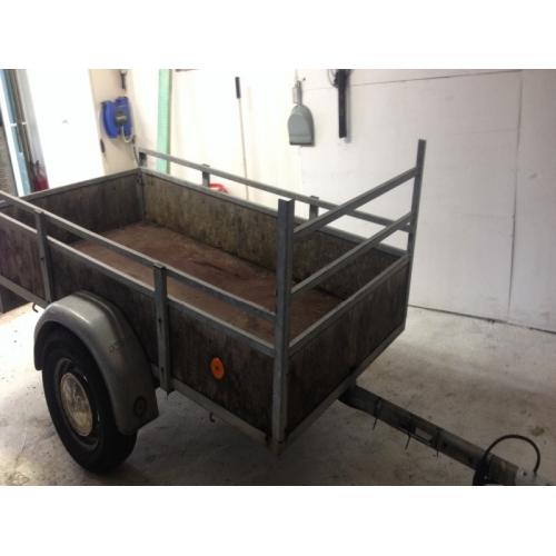 DaXara bagagewagen met ALKO as en SCHOKBREKERS  Auto onderdelen en diversen > Aanhangers Kenmerken: Conditie: Nieuw Levering: Ophalen of Verzende
