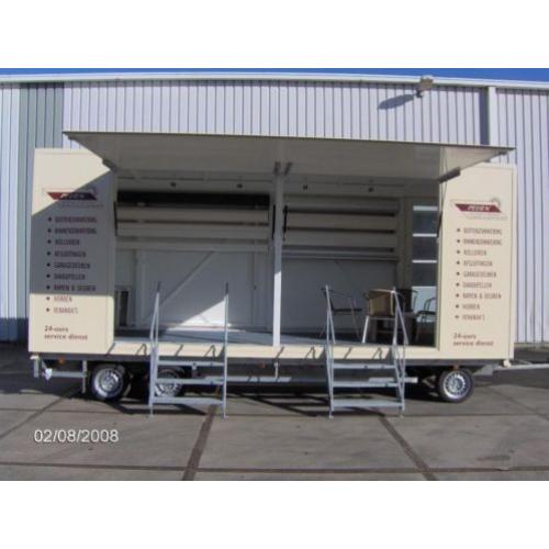 gookar bagagewagen   Te koop, gookar bagagewagen met bakmaat 150 bij 100 en 50 hoog. De bagagewagen is voorzien van een