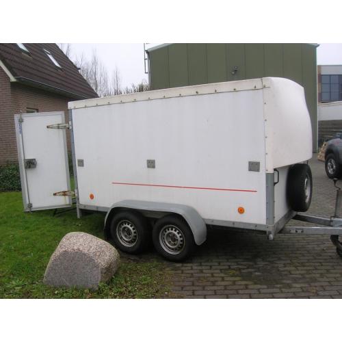 Nieuwe Huifaanhanger Huif Bagagewagen 595,- euro   Huifaanhanger ongeremde enkelassige aanhanger Nieuwe Aanhanger,makkelijk verplaatsbaar super handig