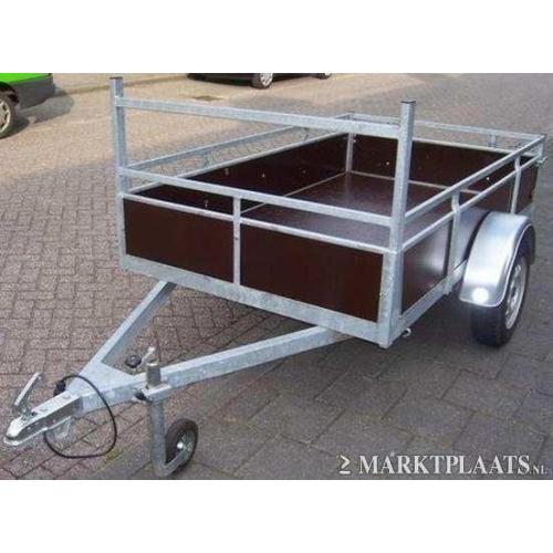 Saris Speedy aanhangwagen   Saris aanhangwagen, met veel plezier gebruikt voor het kamperen. Mag tot 400 kg beladen worden. Met