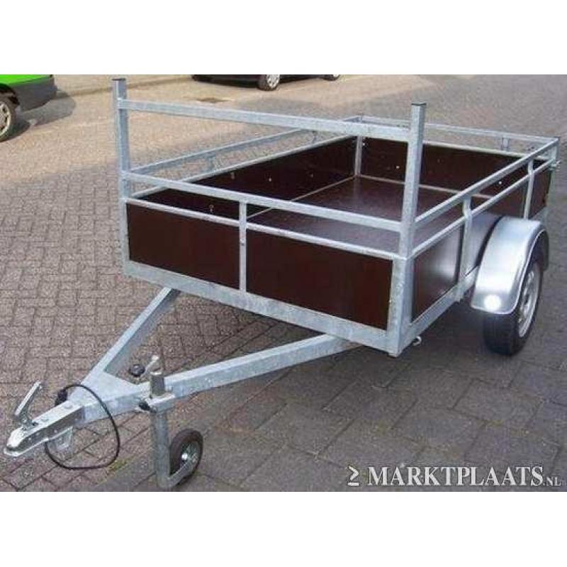 Saris Speedy aanhangwagen   Saris aanhangwagen, met veel plezier gebruikt voor het kamperen. Mag tot 400 kg beladen worden. Met
