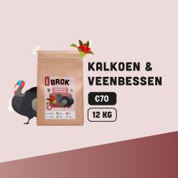 Graanvrije hondenbrokken van BROK - Kalkoen & Veenbessen