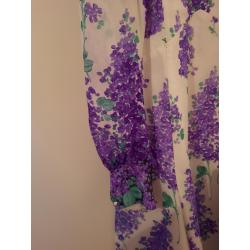 Lang kleed met bloemen motief