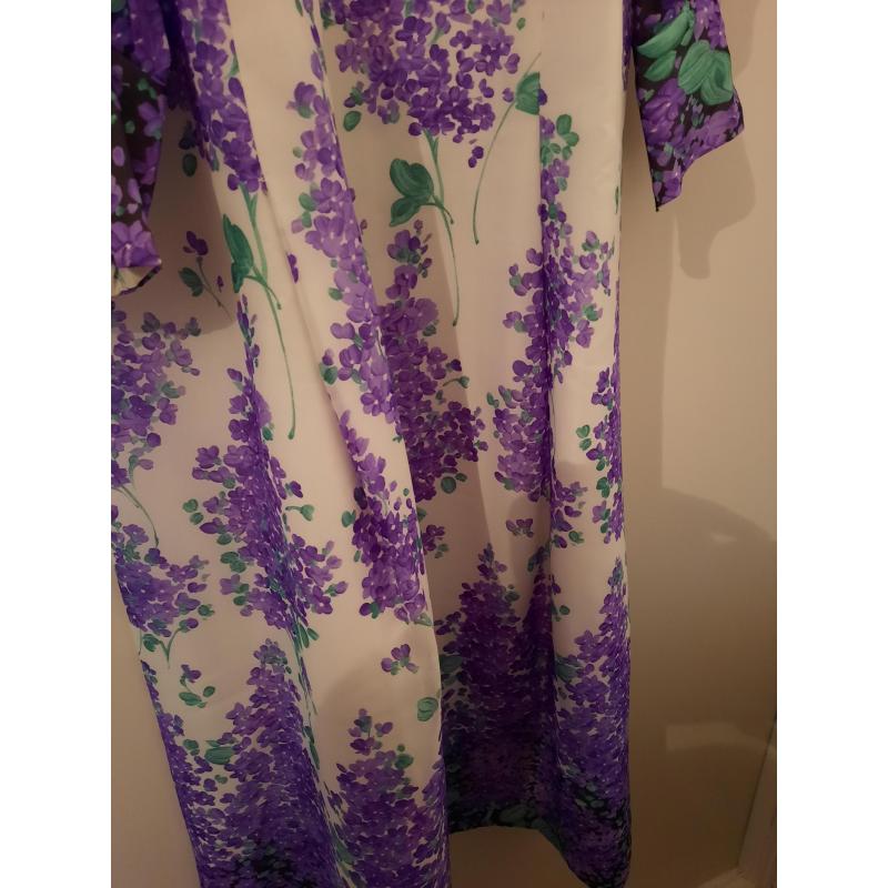 Lang kleed met bloemen motief