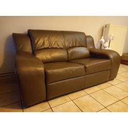 Lederen zetel