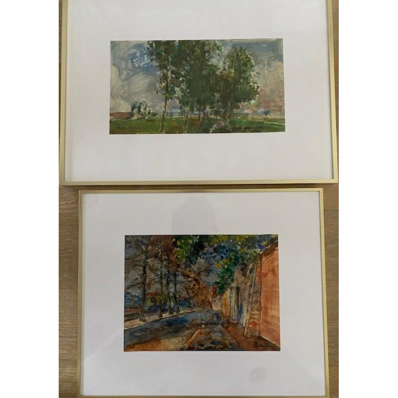 Aquarellen Leo Van Paemel